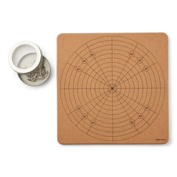 LindeHobby Blockingmåtte, Kork, 30x30 cm